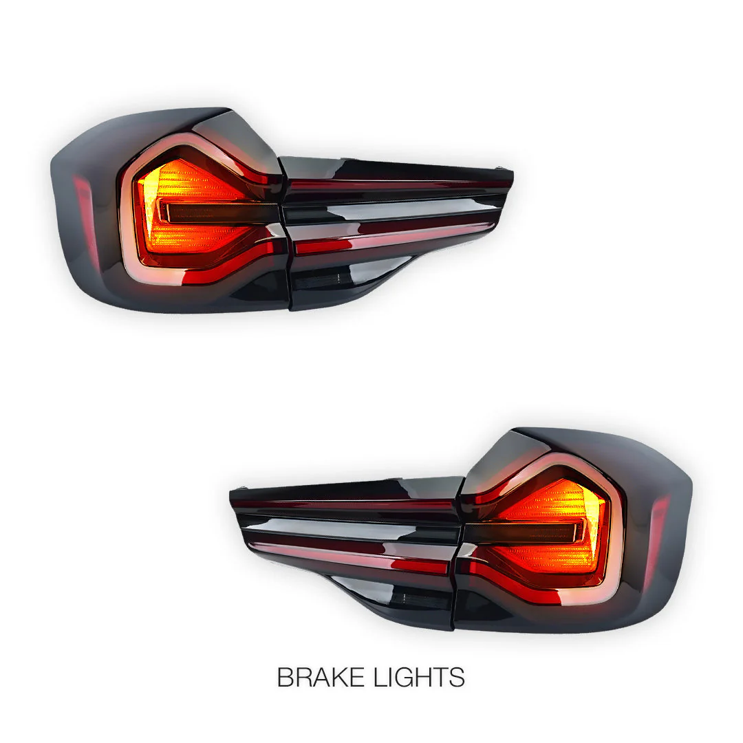 BMW X3 G01 / G08 (2017 - 2021) Facelift Style Sequential 3D Full LED Tail Lights LH + RH - Image 3