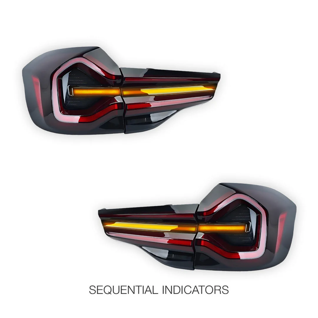 BMW X3 G01 / G08 (2017 - 2021) Facelift Style Sequential 3D Full LED Tail Lights LH + RH - Image 4