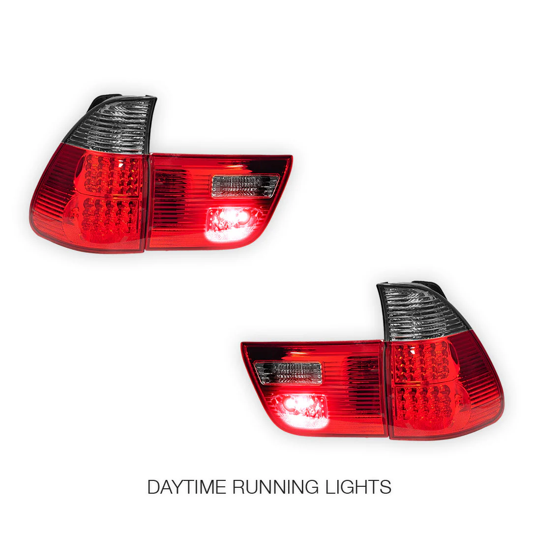 BMW X5 E53 (2000 - 2003) LED Tail Lights and Tail Gate Garnish LH + RH - Image 14