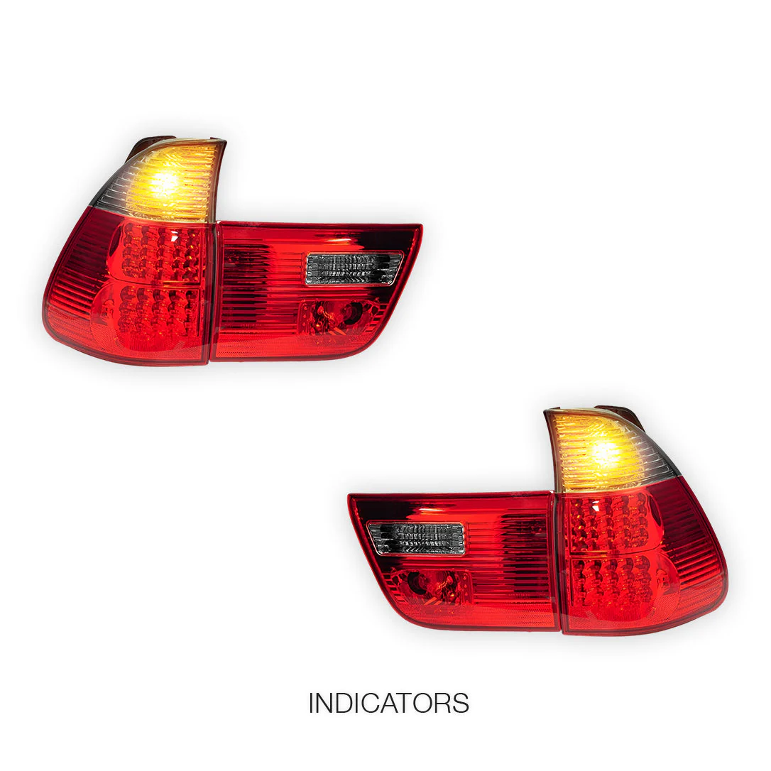 BMW X5 E53 (2000 - 2003) LED Tail Lights and Tail Gate Garnish LH + RH - Image 15