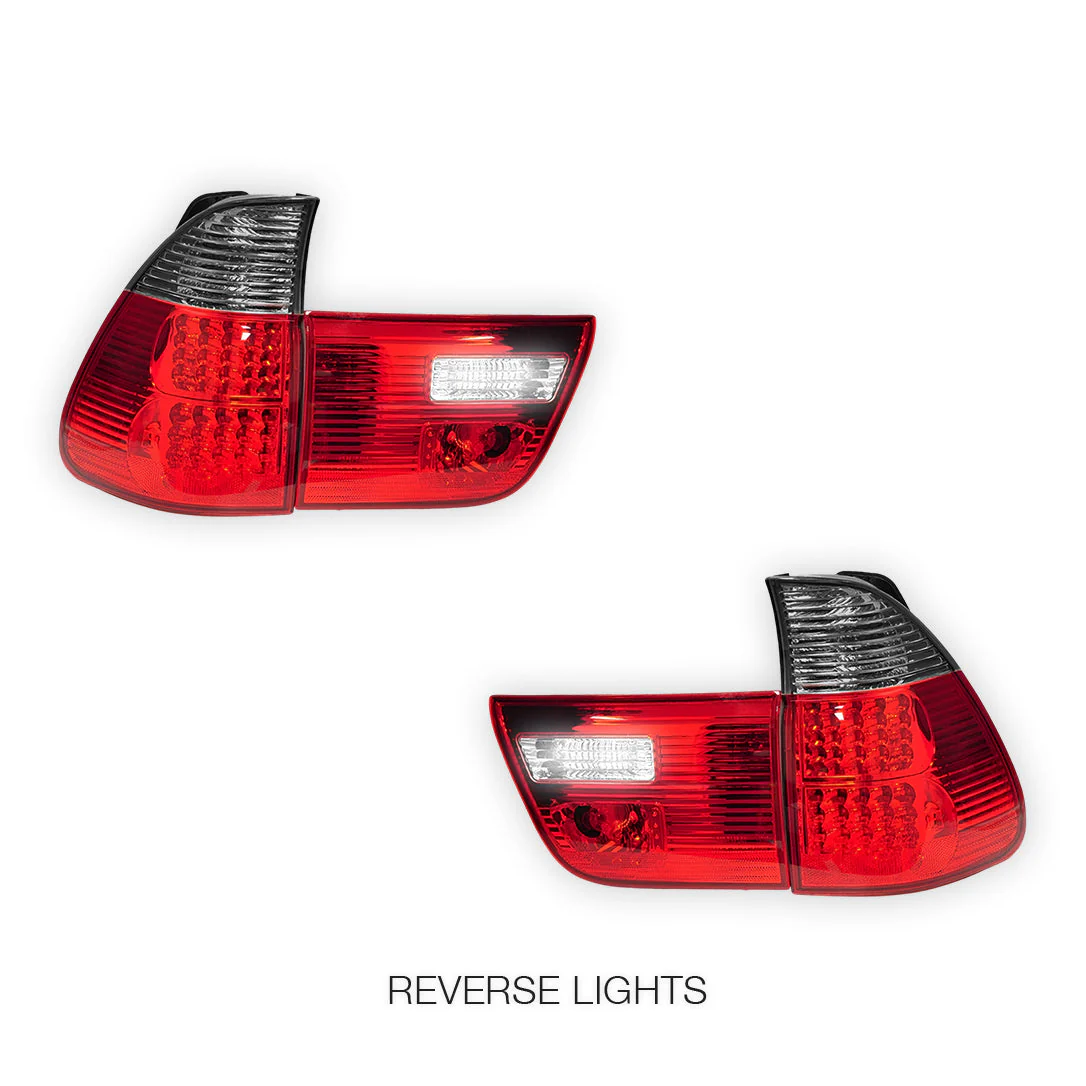 BMW X5 E53 (2000 - 2003) LED Tail Lights and Tail Gate Garnish LH + RH - Image 17