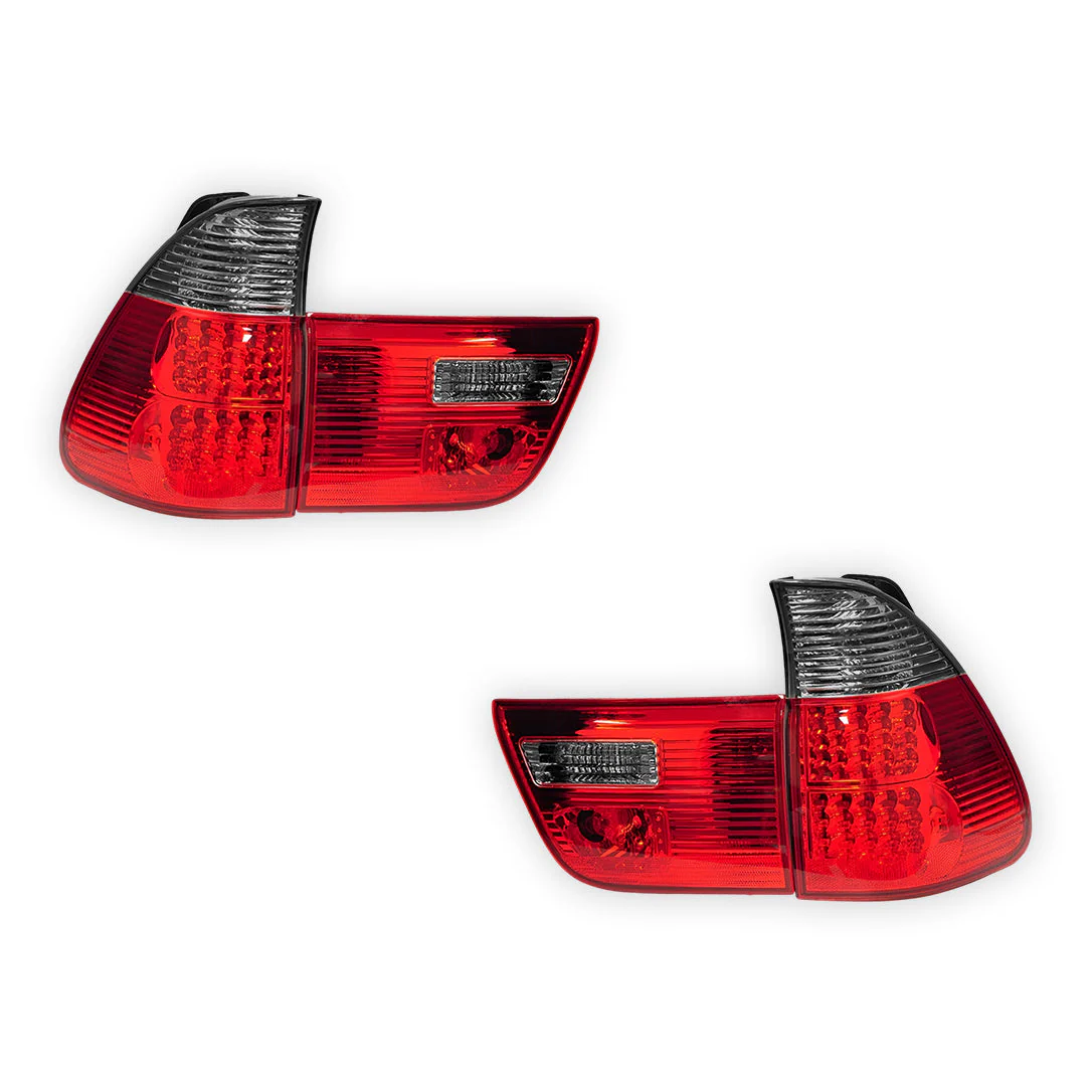 BMW X5 E53 (2000 - 2003) LED Tail Lights and Tail Gate Garnish LH + RH - Image 18