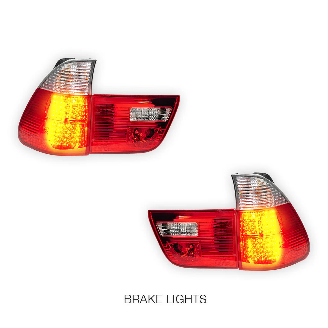 BMW X5 E53 (2000 - 2003) LED Tail Lights and Tail Gate Garnish LH + RH - Image 4