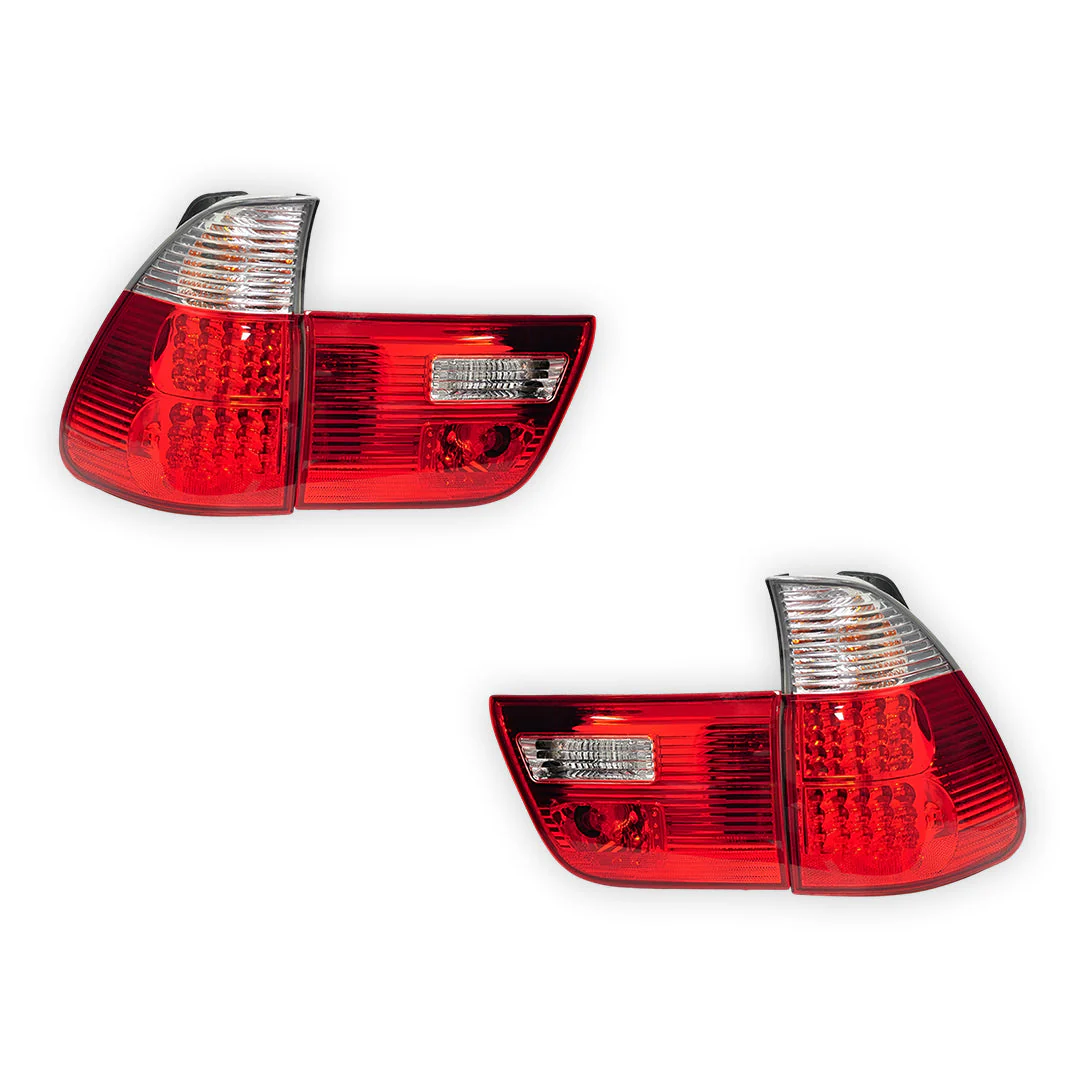 BMW X5 E53 (2000 - 2003) LED Tail Lights and Tail Gate Garnish LH + RH - Image 6