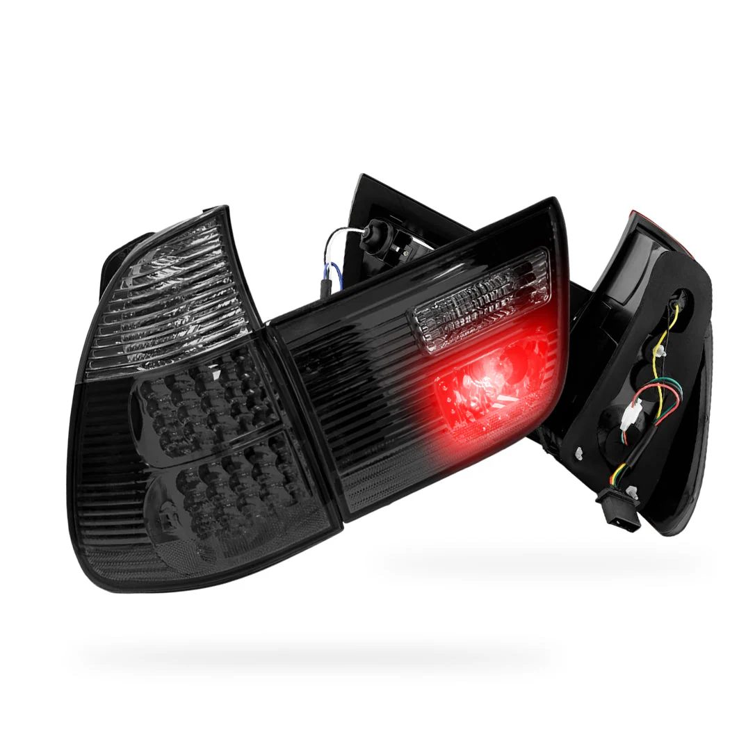BMW X5 E53 (2000 - 2003) LED Tail Lights and Tail Gate Garnish LH + RH - Image 7