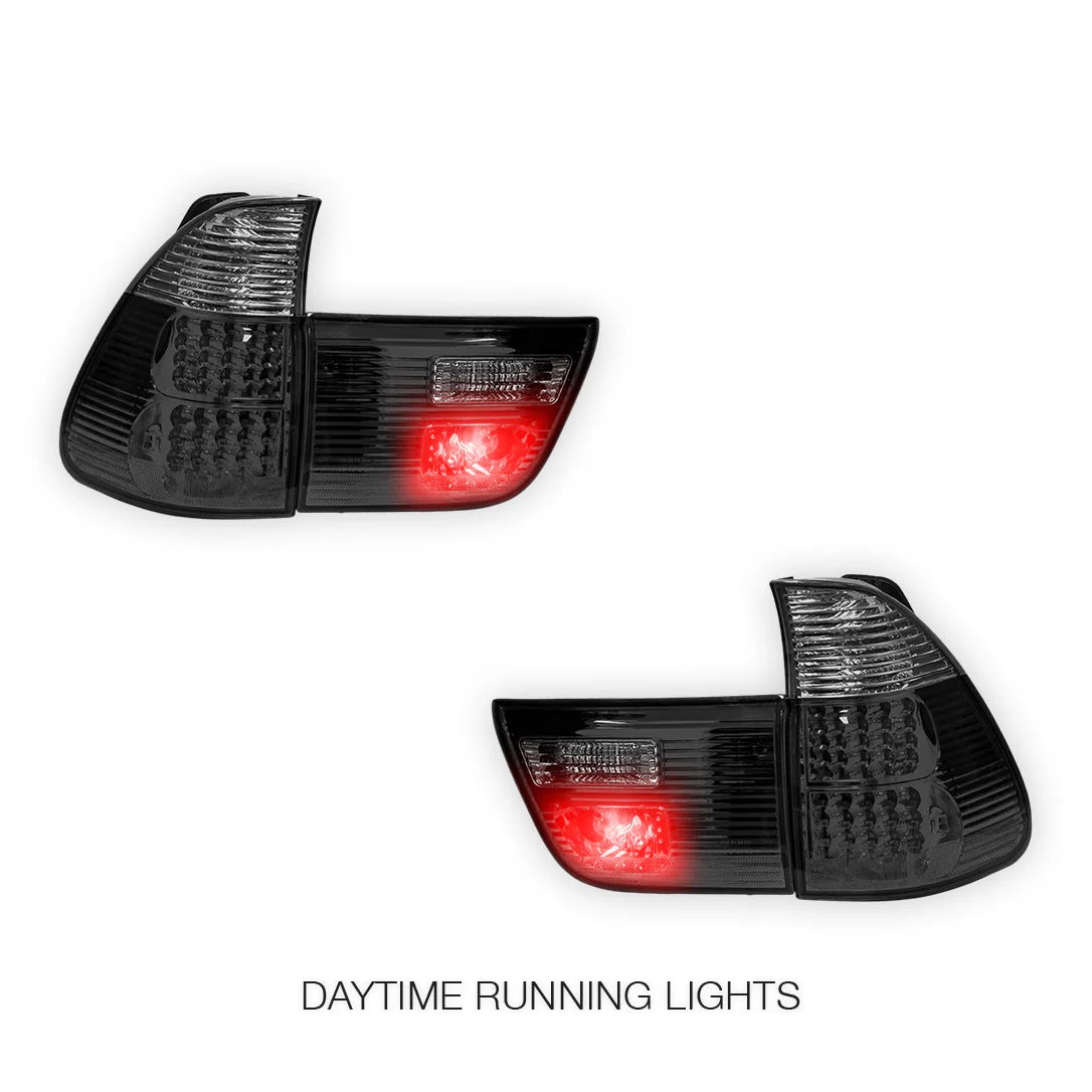 BMW X5 E53 (2000 - 2003) LED Tail Lights and Tail Gate Garnish LH + RH - Image 8