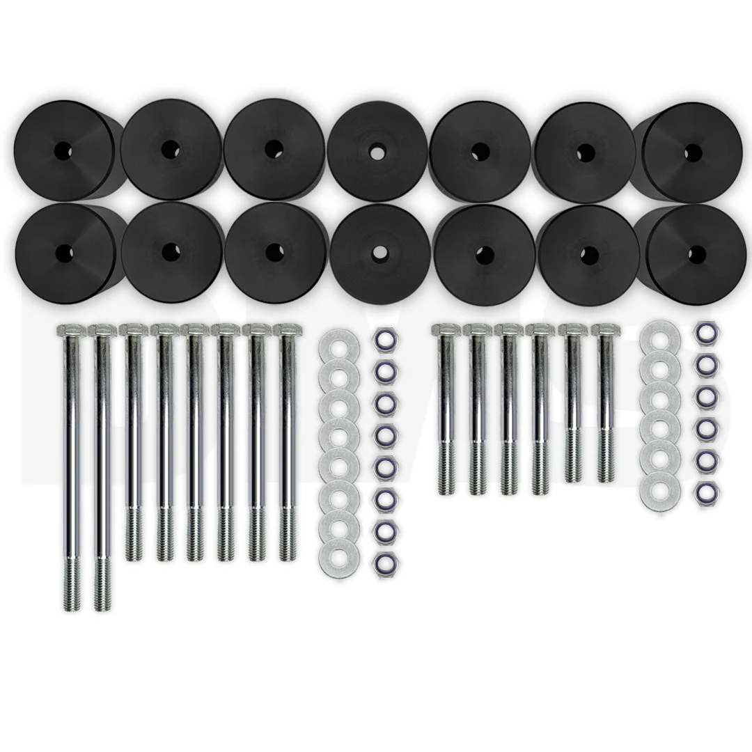 Body Lift Kit for Mazda Bravo / Bounty (1998 - 2006) Dual Cab - Image 2