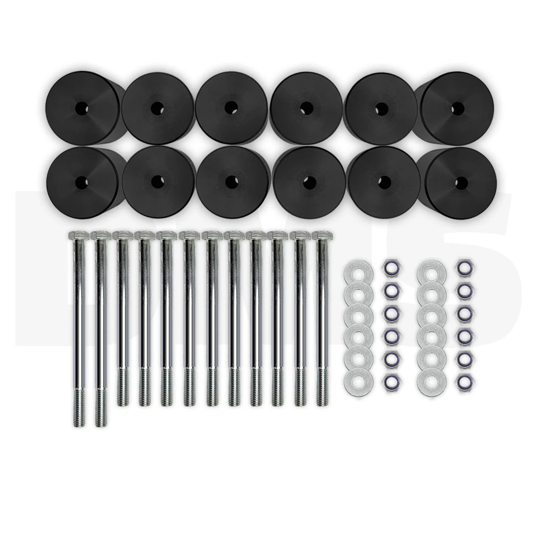 Body Lift Kit for Mitsubishi Pajero LWB MK1 & 2 (1982 - 2001) - Image 2