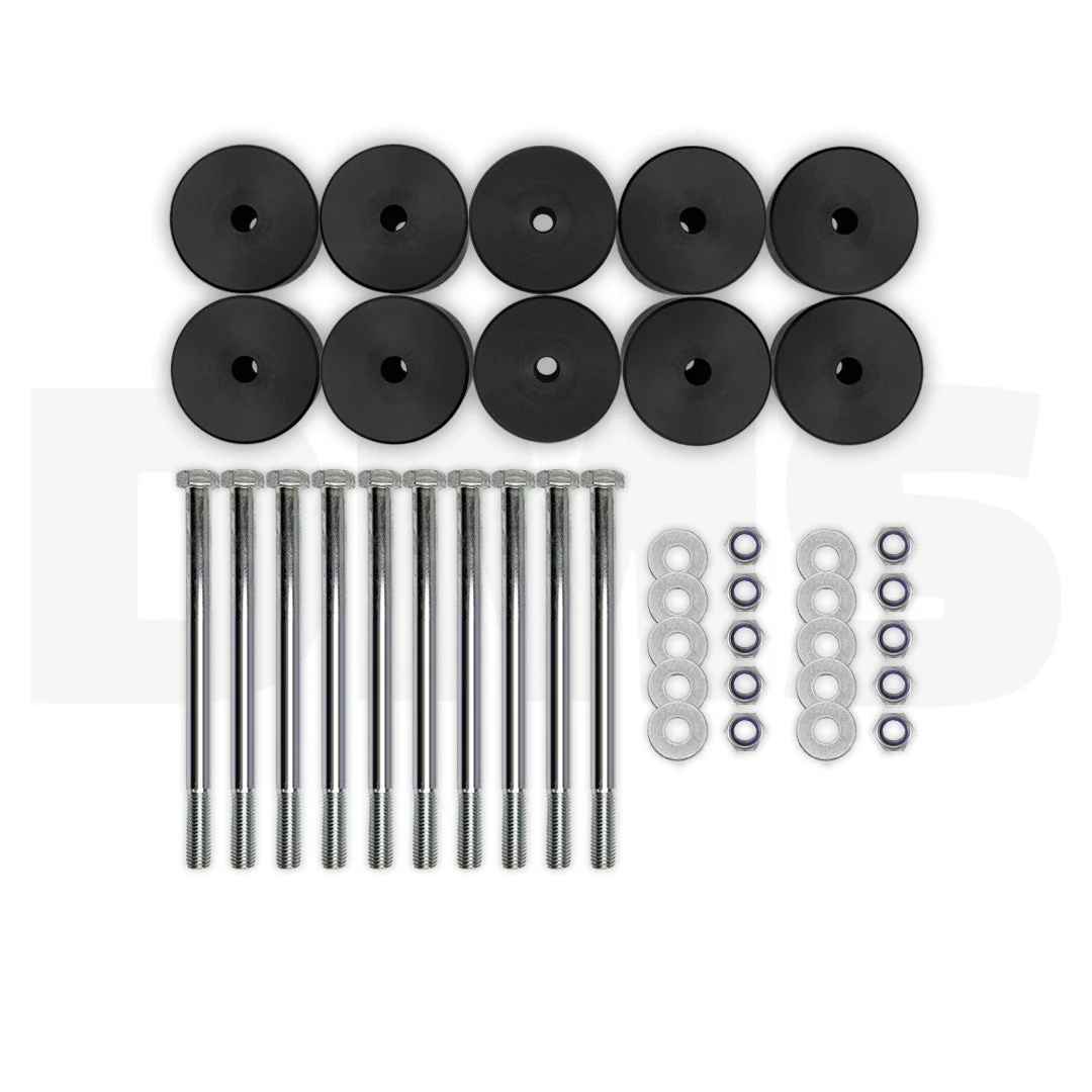 Body Lift Kit for Mitsubishi Pajero SWB MK1 & 2 (1982 - 2001) - Image 2