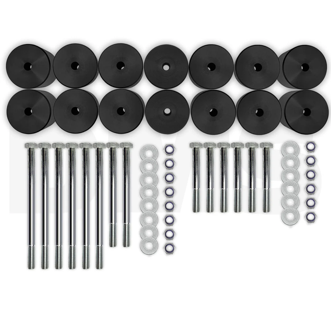 Body Lift Kit for Mitsubishi Triton MQ MR (2015 - 2022) Dual Cab - Image 2