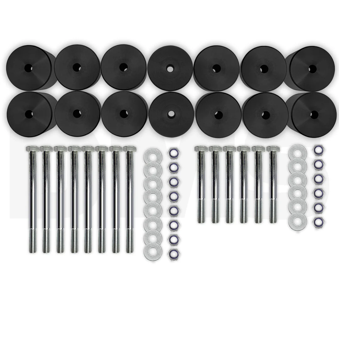Body Lift Kit for Nissan Navara D23 NP300 (2014 - 2023) Dual Cab - Image 2