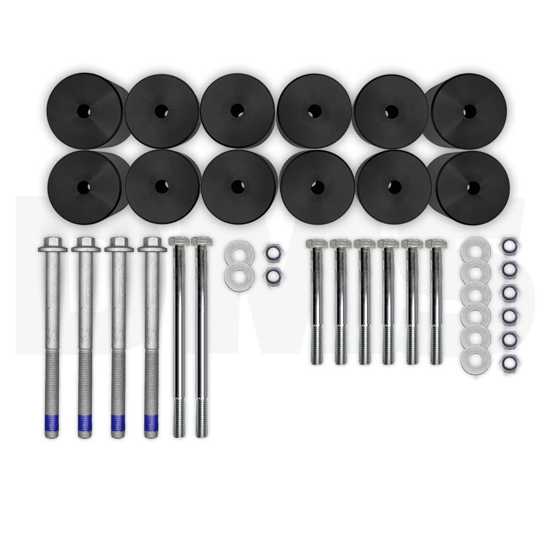 Body Lift Kit for Ranger PX MK1 MK2 MK3 (2011 +) Dual Cab - Image 2
