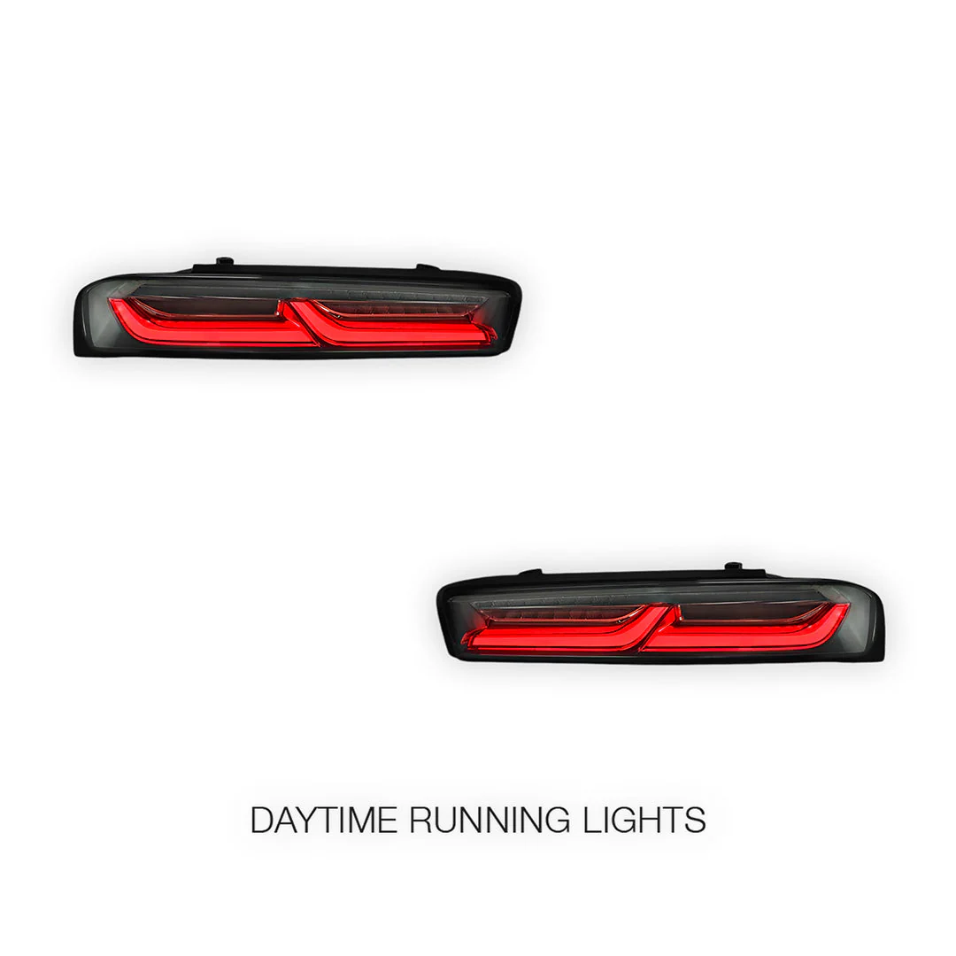 Chevrolet Camaro (2016 - 2018) Sequential Smoked LED Tail Lights LH + RH - Image 3