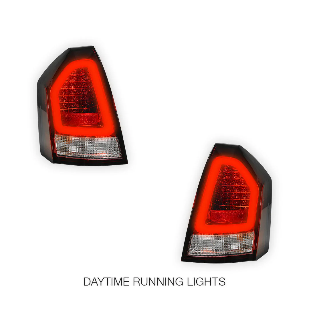 Chrysler 300 (2005 - 2008) 3D LED Tail Lights LH + RH - Image 3