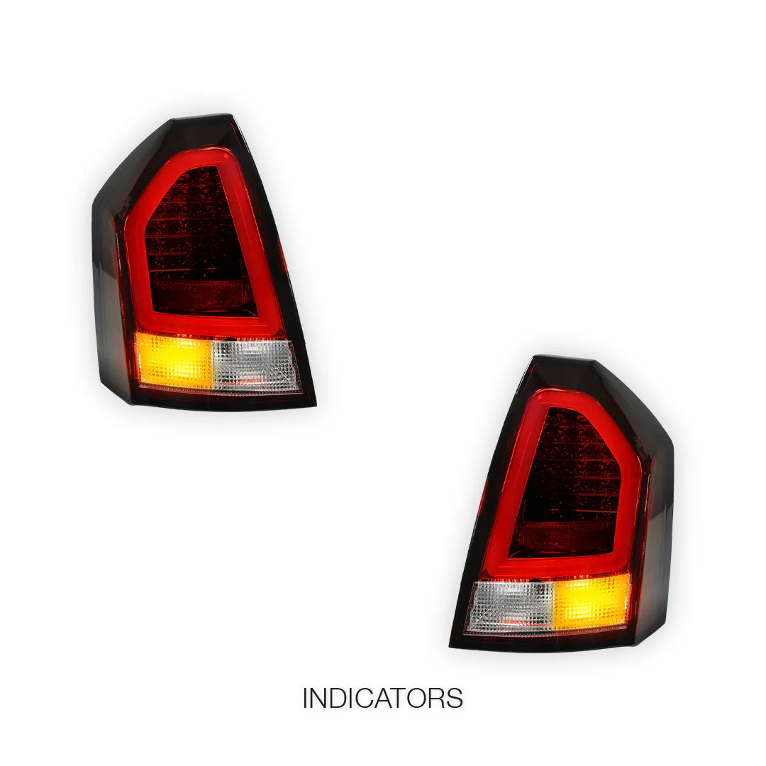 Chrysler 300 (2005 - 2008) 3D LED Tail Lights LH + RH - Image 4