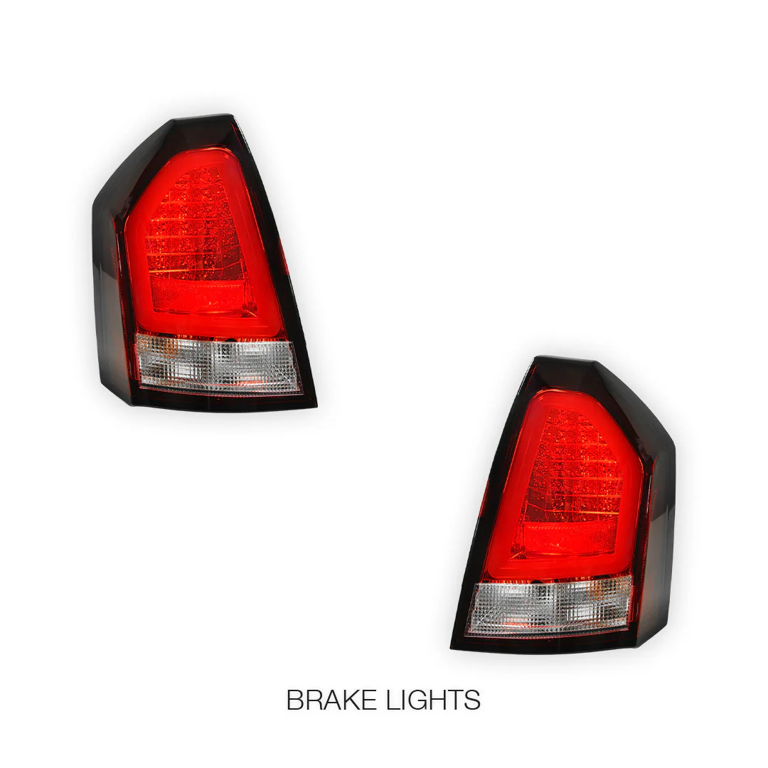 Chrysler 300 (2005 - 2008) 3D LED Tail Lights LH + RH - Image 5