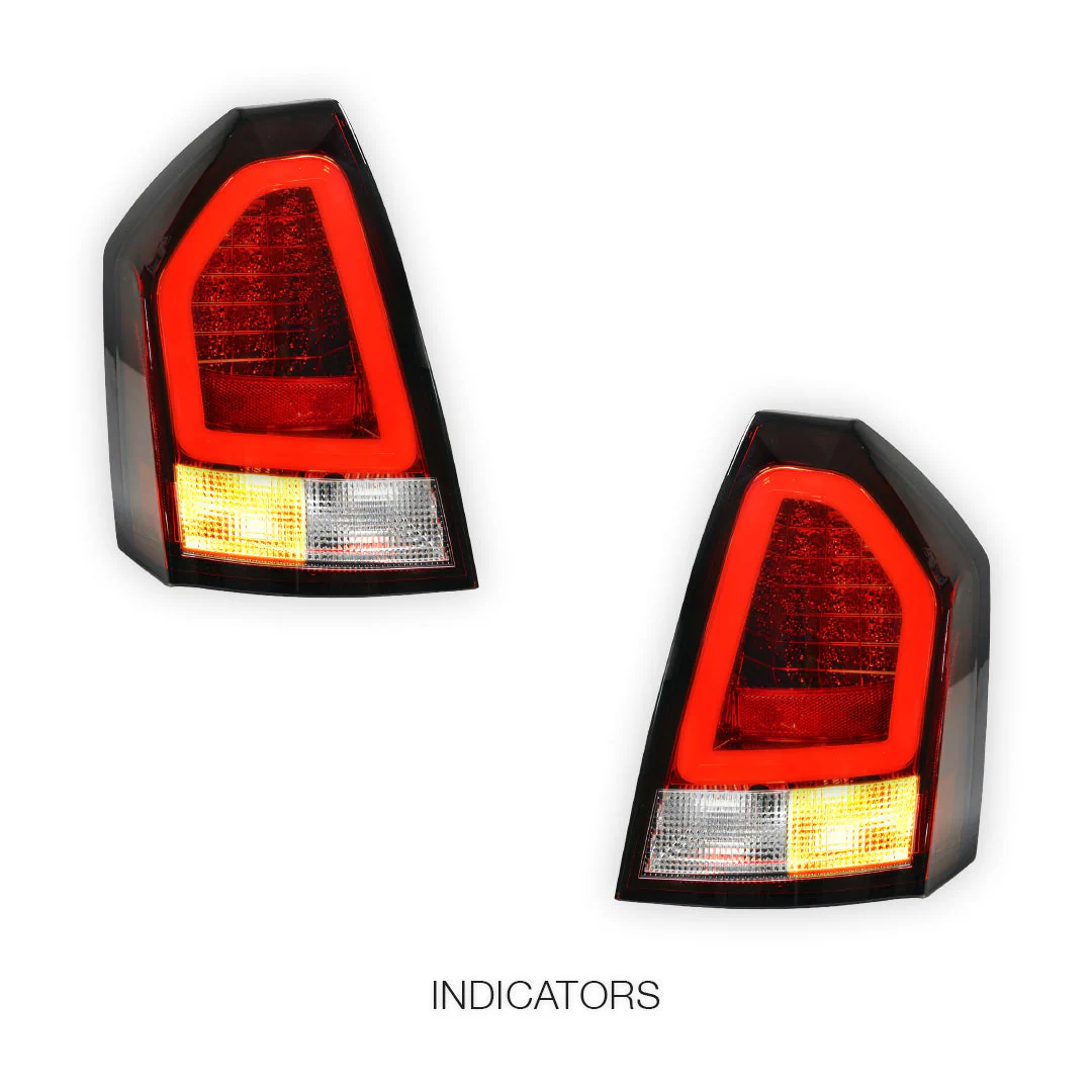 Chrysler 300 (2009 - 2012) 3D LED Tail Lights LH + RH - Image 3
