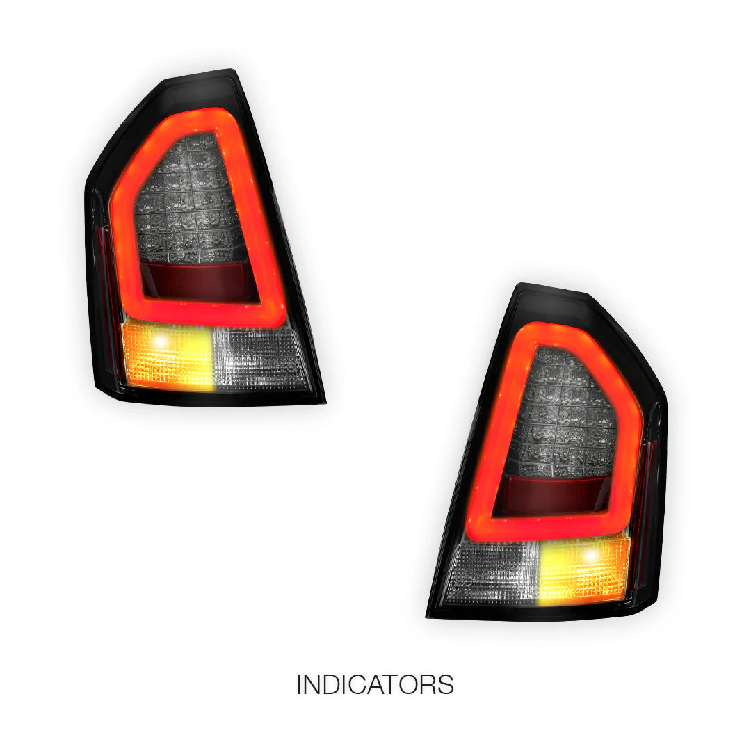 Chrysler 300 (2009 - 2012) 3D LED Tail Lights LH + RH - Image 9
