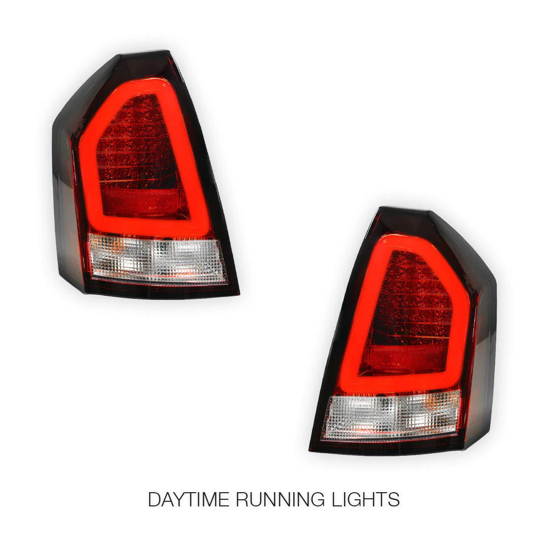 Chrysler 300C (2005 - 2008) 3D LED Tail Lights LH + RH - Image 2