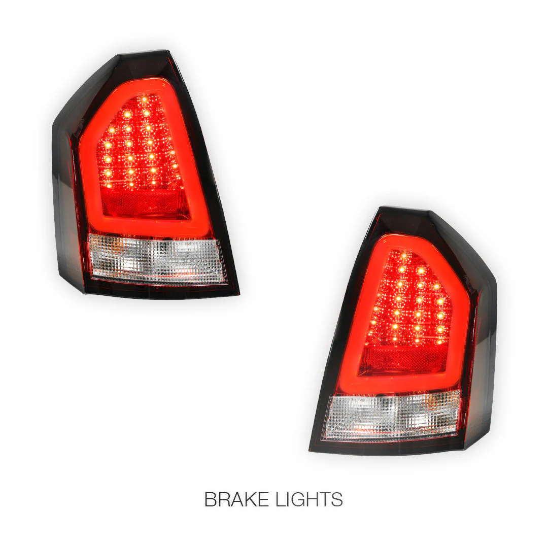 Chrysler 300C (2005 - 2008) 3D LED Tail Lights LH + RH - Image 4
