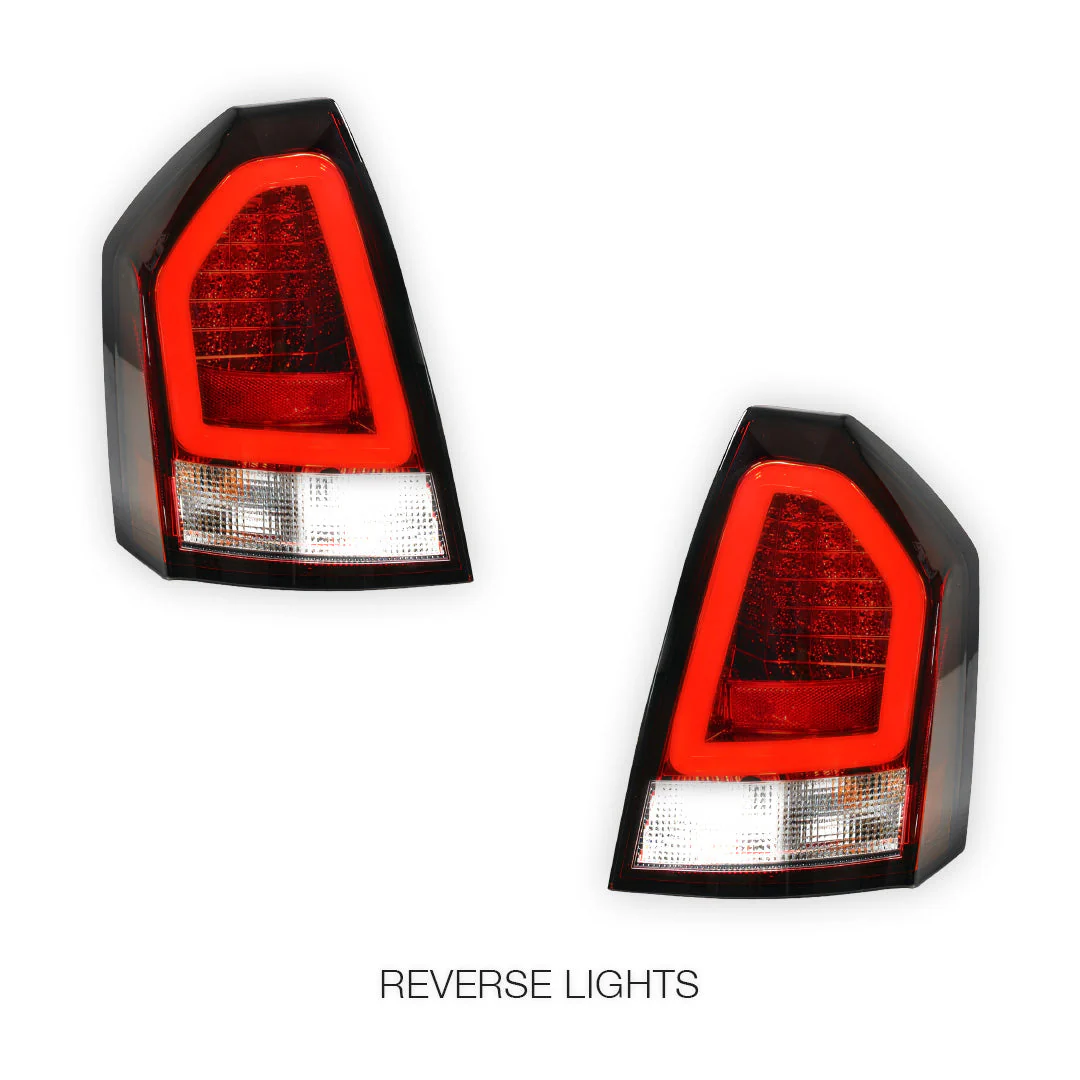 Chrysler 300C (2005 - 2008) 3D LED Tail Lights LH + RH - Image 5