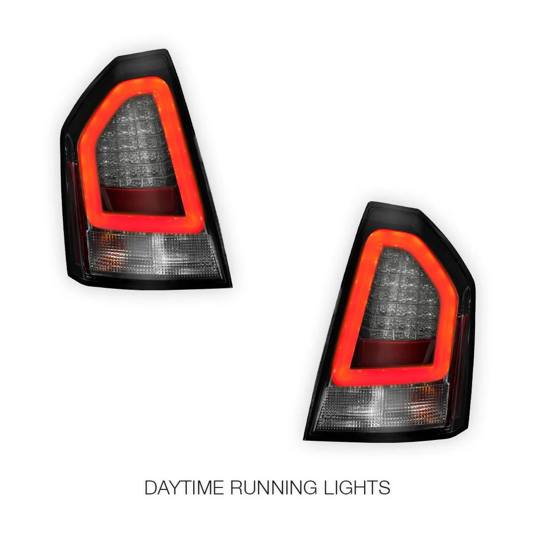 Chrysler 300C (2005 - 2008) 3D LED Tail Lights LH + RH - Image 8