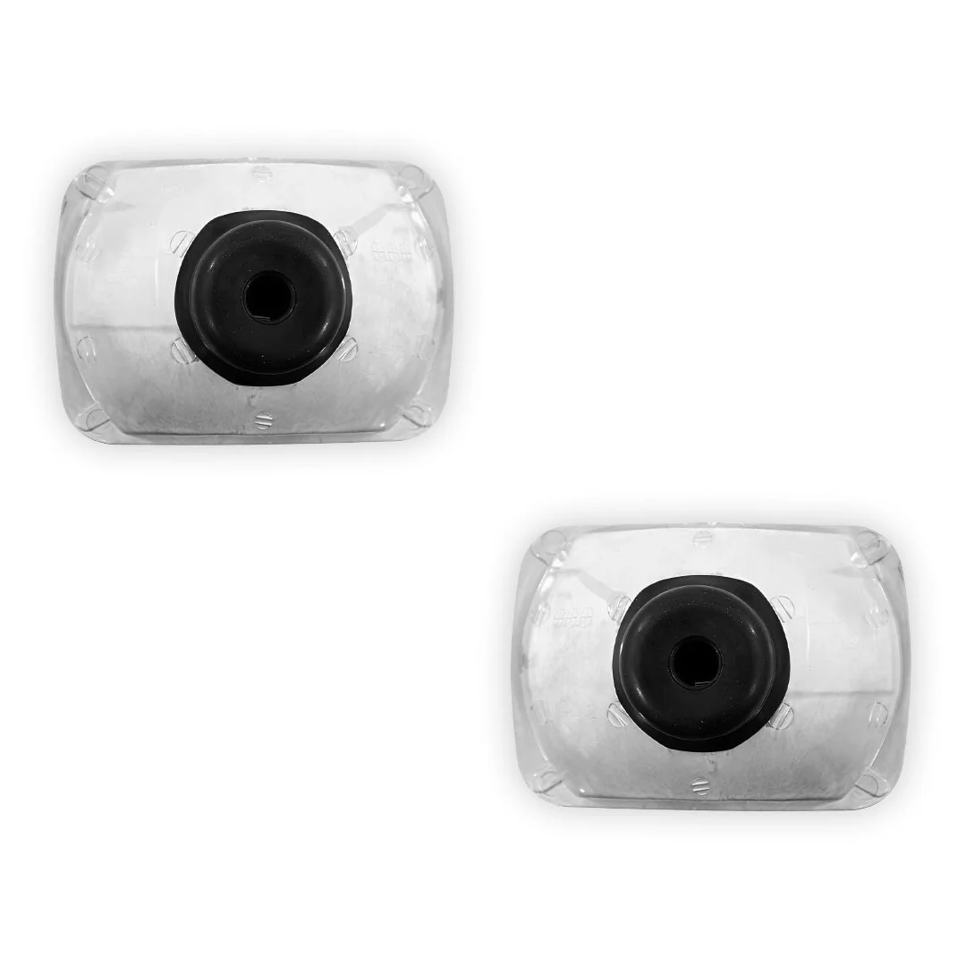 Ford Courier (1981 - 1985) Crystal Glass Halogen OEM Style Headlights LH + RH - Image 3