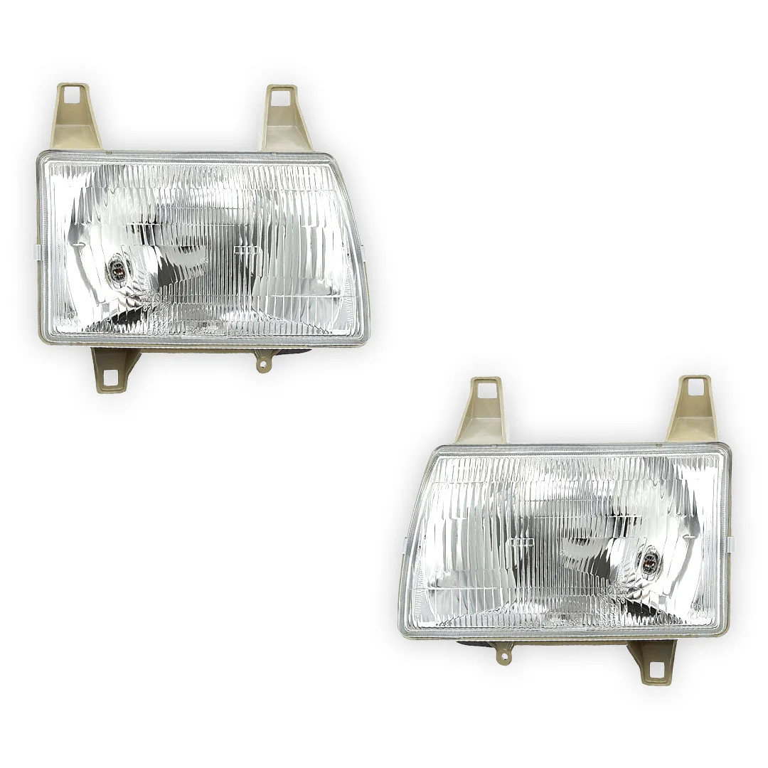 Ford Courier PD (1996 - 1998) OEM Style Headlights LH + RH - Image 2