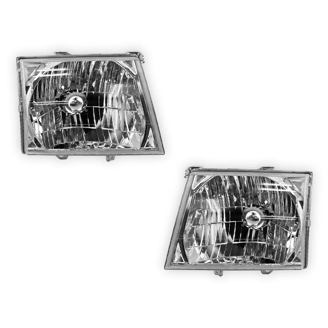 Ford Courier PG / PH (2002 - 2006) OEM Style Headlights LH + RH - Image 2