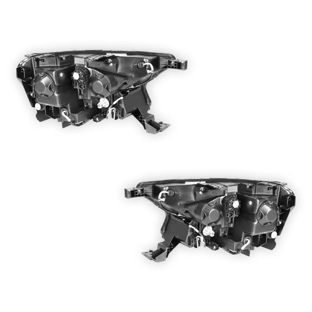 Ford Everest UA (2015 - 2018) Genuine Black Ambiente Headlights LH + RH - Image 3