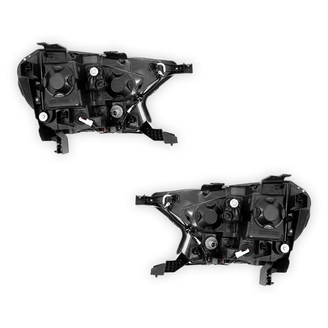 Ford Everest UA (2015 - 2018) Genuine Chrome Headlights LH + RH - Image 3