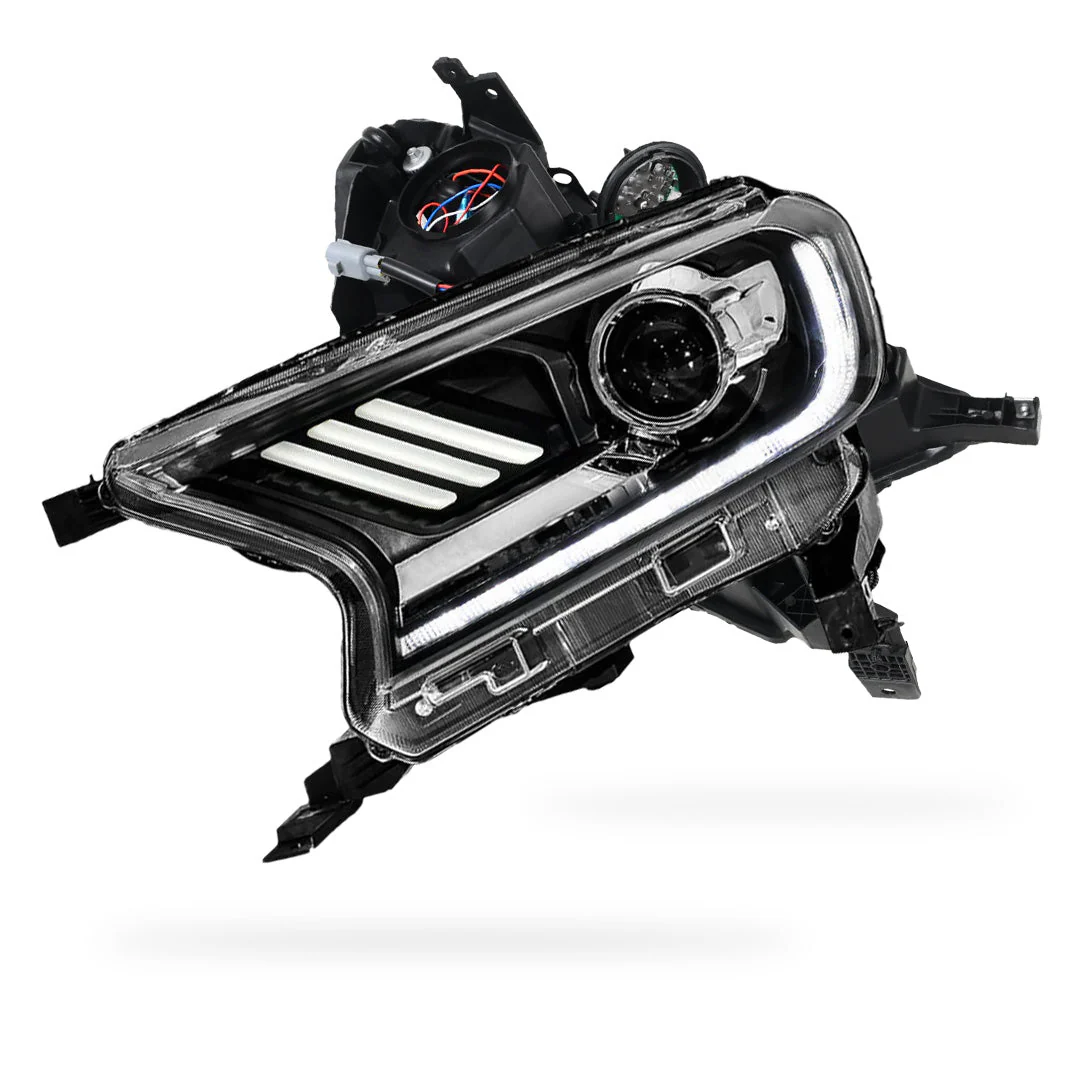 Ford Everest UA (2015 - 2021) Full LED DRL Dual beam Projector Headlights LH + RH