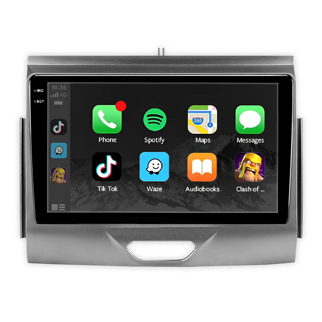 Ford Everest UA (2015 - 2022) 9" Wireless Android 15 Head Unit for Apple CarPlay / Android Auto for Factory Non-Touchscreen - Image 2