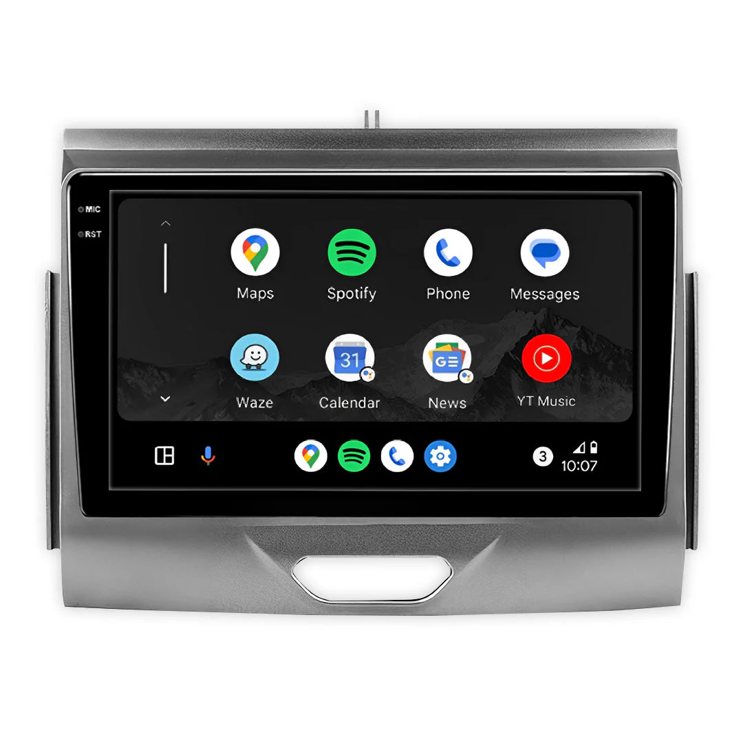 Ford Everest UA (2015 - 2022) 9" Wireless Android 15 Head Unit for Apple CarPlay / Android Auto for Factory Non-Touchscreen - Image 3