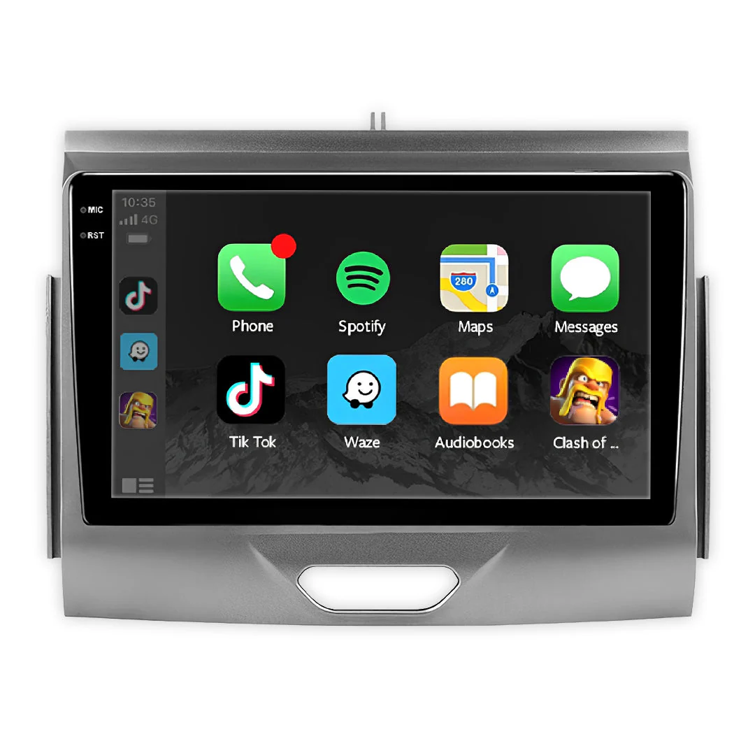 Ford Everest UA (2015 - 2022) 9" Wireless Android 15 Head Unit for Apple CarPlay / Android Auto for Factory Touchscreen - Image 2
