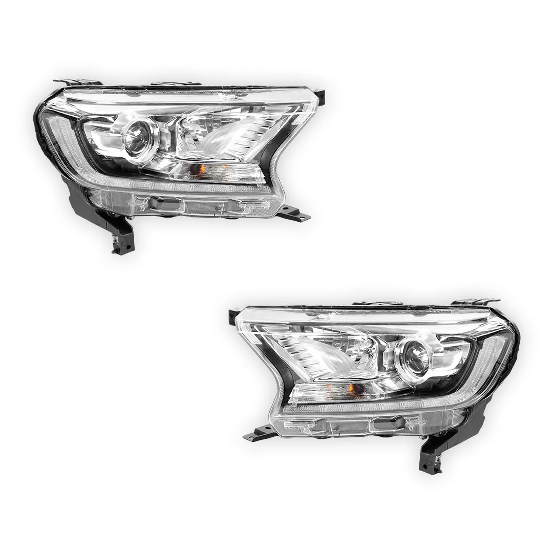 Ford Everest UA (2018 - 2022) Genuine Headlights LH + RH - Image 2