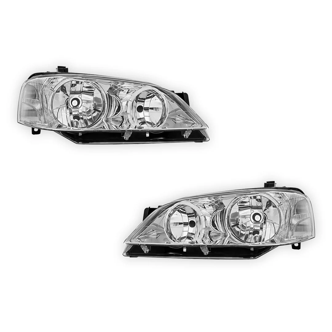 Ford Fairmont BA Series 1 (2002 - 2003) OEM Style Headlights LH + RH - Image 2