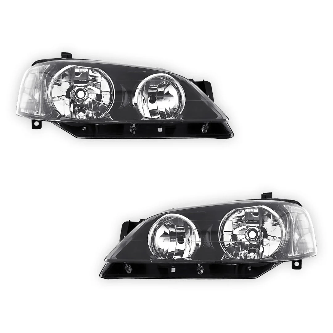 Ford Fairmont BF Series 1 (2005 - 2006) OEM Style Headlights LH + RH - Image 2
