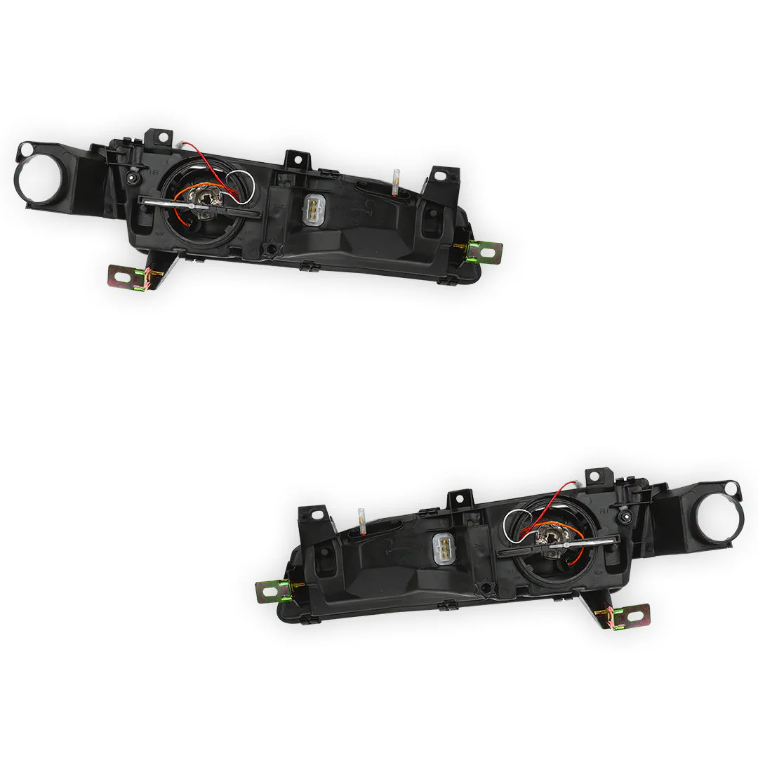Ford Fairmont EF / EL (1994- 1998) Chrome OEM Style Headlights LH + RH - Image 3