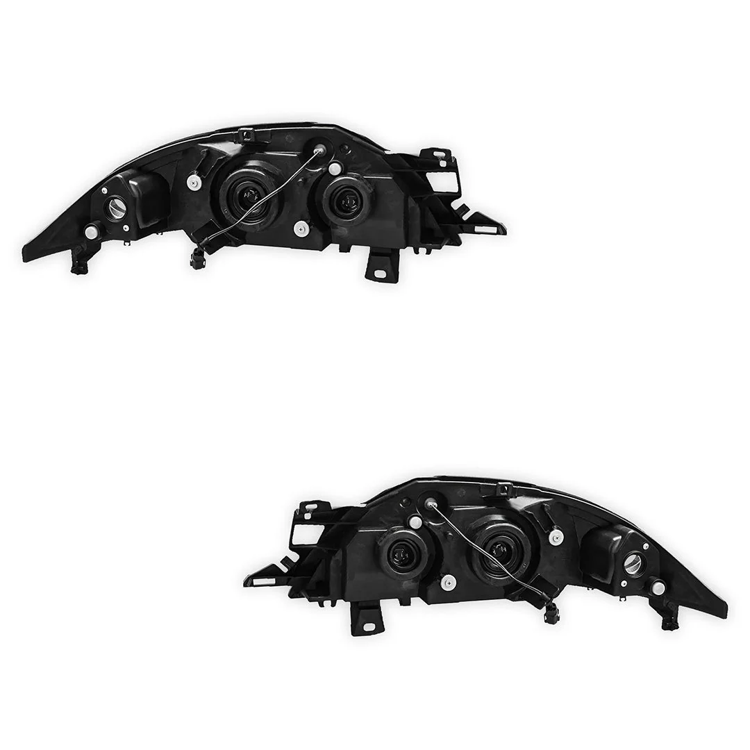 Ford Falcon AU (1998 - 2002) Black Altezza Headlights LH + RH - Image 3