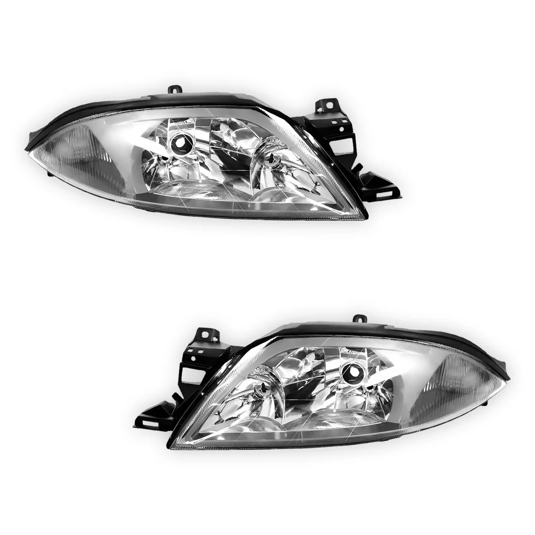 Ford Falcon AU (2000 - 2002) OEM Style Headlights LH + RH - Image 2