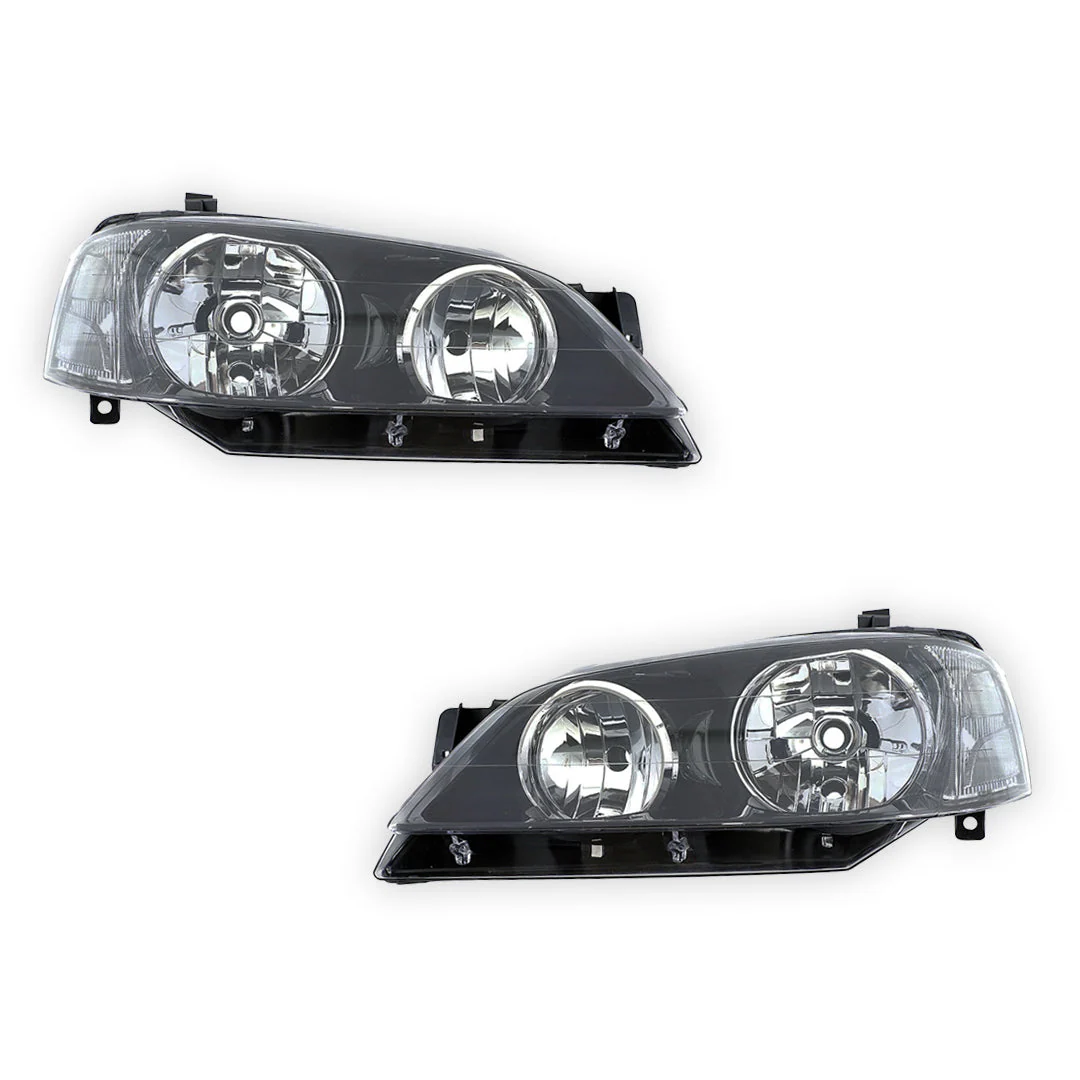 Ford Falcon BA (2002 - 2003) OEM Style Headlights LH + RH - Image 2