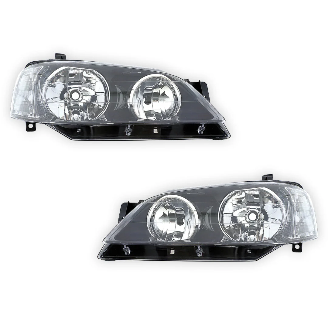 Ford Falcon BA (2002 - 2003) OEM Style Headlights LH + RH - Image 2