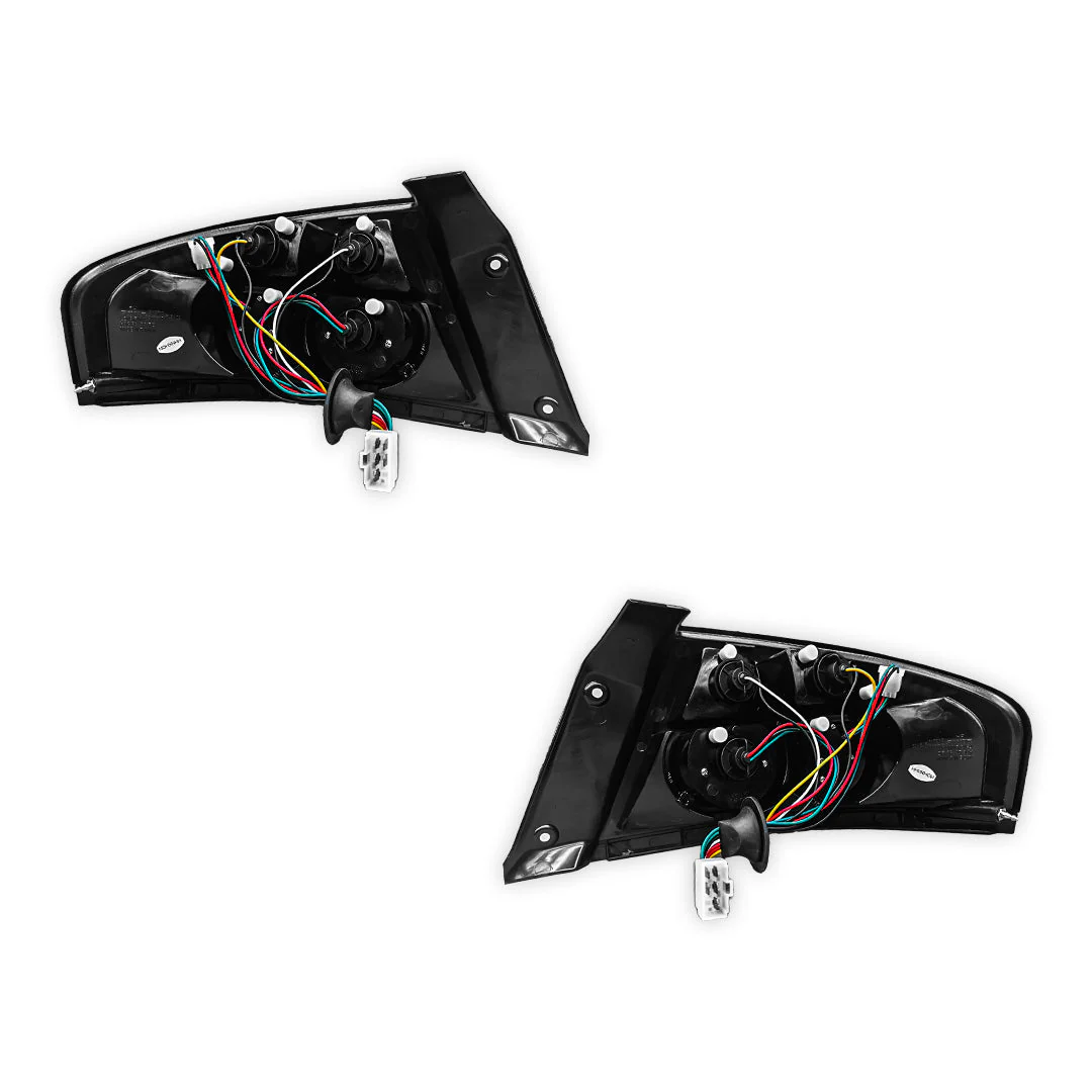 Ford Falcon BA / BF (2002 - 2008) Black LED Altezza Tail Lights LH + RH - Image 3