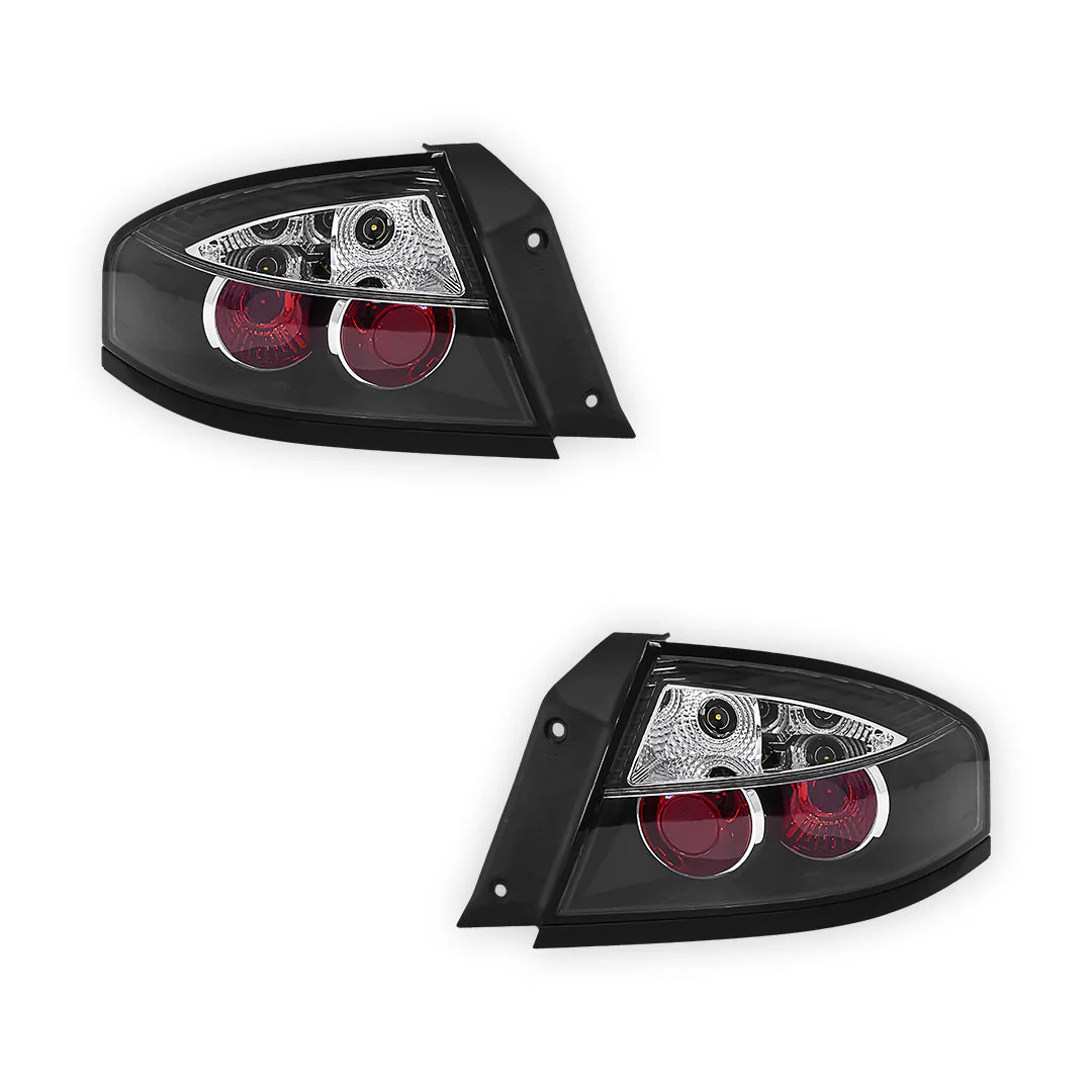 Ford Falcon BA / BF (2002 - 2011) Black Altezza OEM Style Tail Lights LH + RH - Image 2