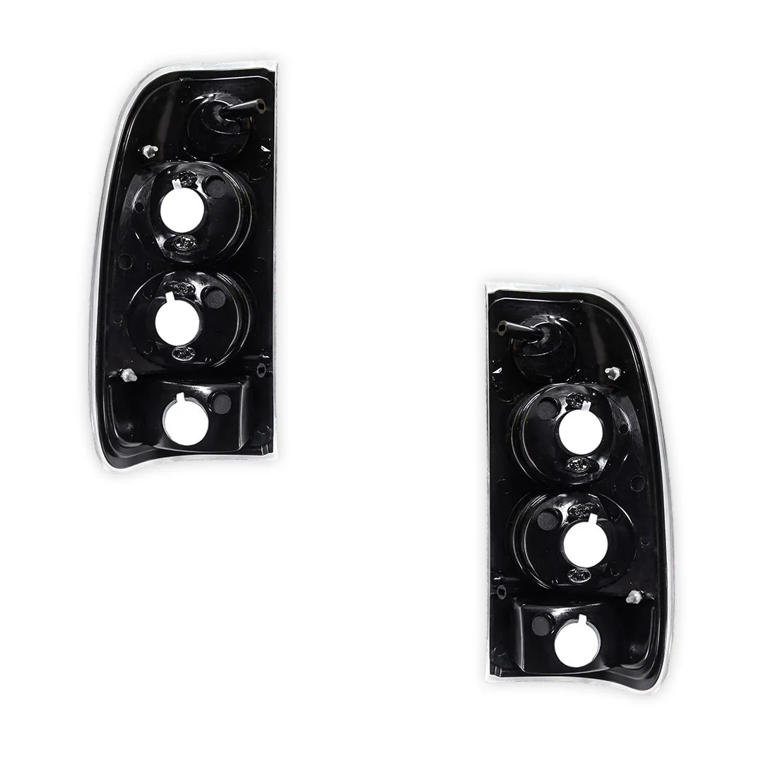 Ford Falcon BA / BF UTE Series 1 & 2 (2002 - 2008) Black Altezza Tail Lights LH + RH - Image 3