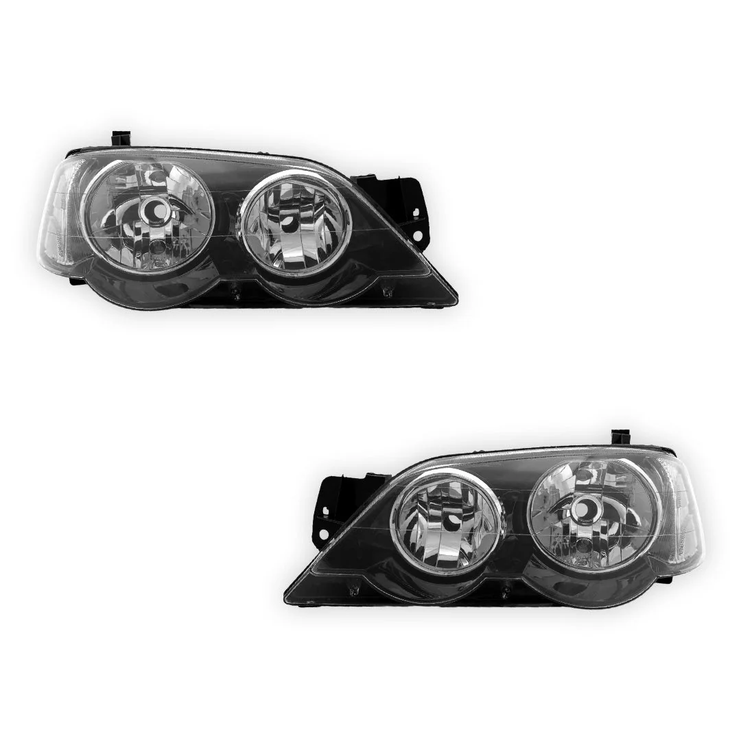Ford Falcon BA Series 1 & 2 (2002 - 2005) Aftermarket OEM Style Headlights LH + RH - Image 2