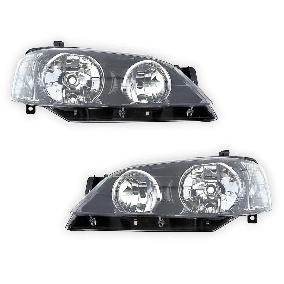 Ford Falcon BA Series 2 (2003 - 2005) OEM Style Headlights LH + RH - Image 2