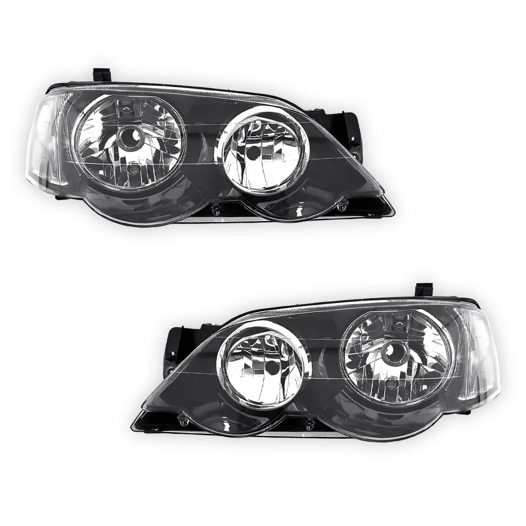 Ford Falcon BF Series 1 & 2 (2005 - 2008) OEM Style Headlights LH + RH - Image 2