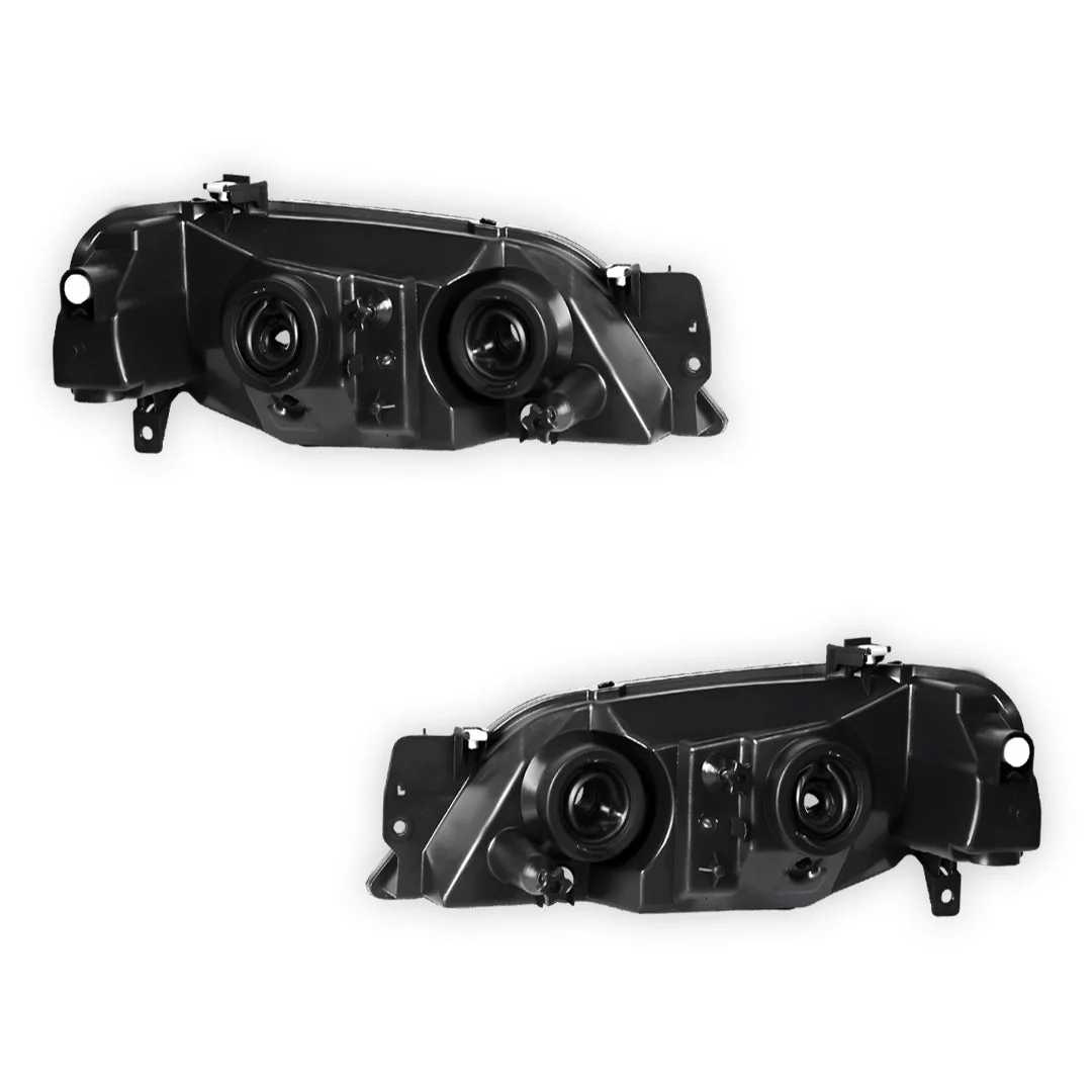Ford Falcon BF Series 2 (2006 - 2008) OEM Style Headlights LH + RH - Image 3